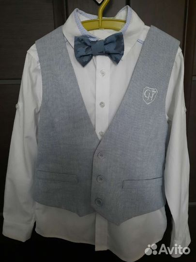 Рубашка, жилетка и бабочка Choupette