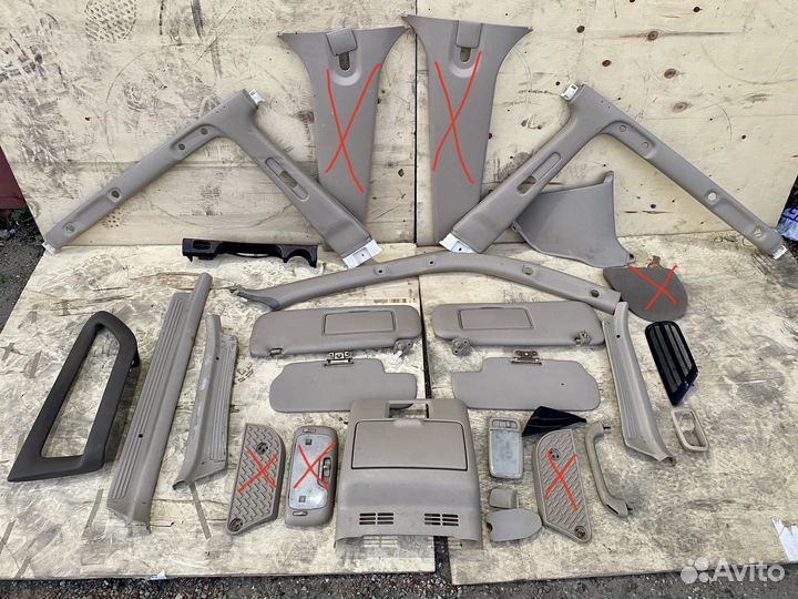 Пластик салона lexus lx 470
