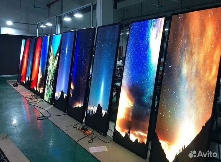 Внутренние светодиодные экраны