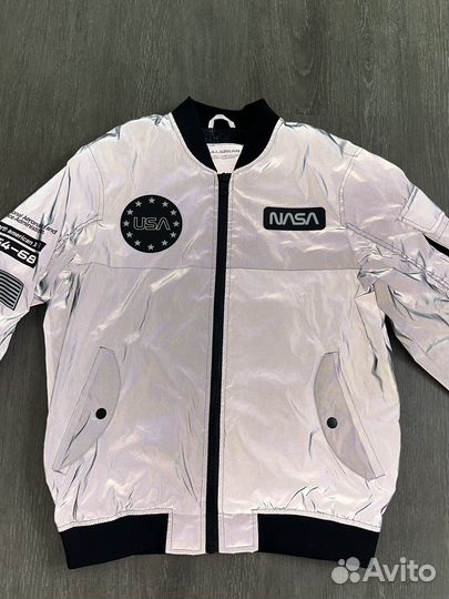 Рефлективная ветровка pull&bear X nasa