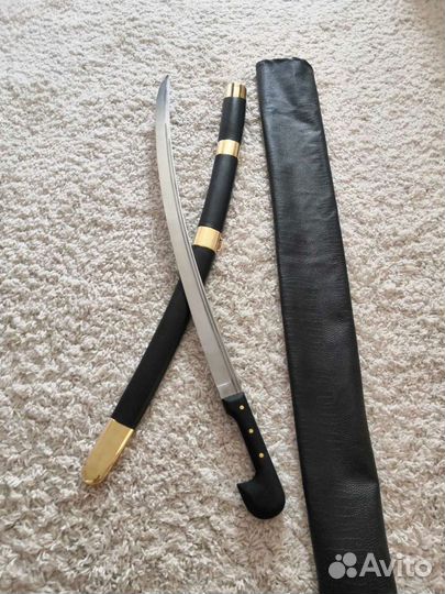 Шашка кавказская в латуни