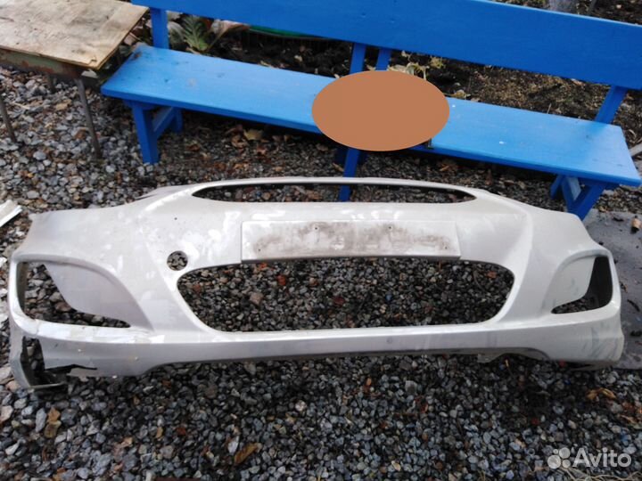 Бампер на Solaris
