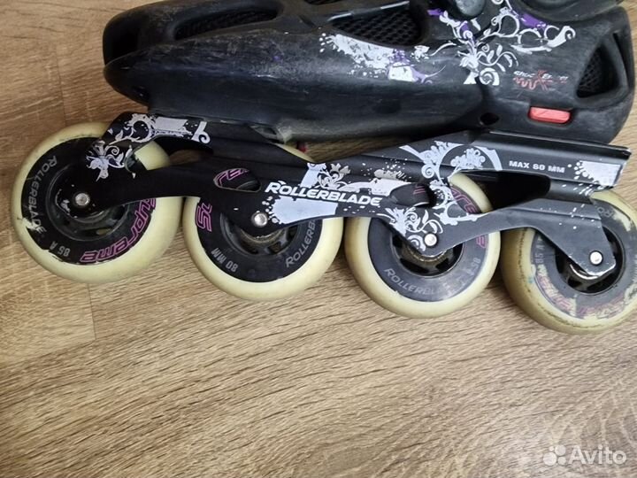 Роликовые коньки rollerblade twister, (24 см)