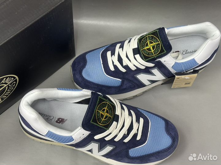 Кроссовки new balance 574 stone island