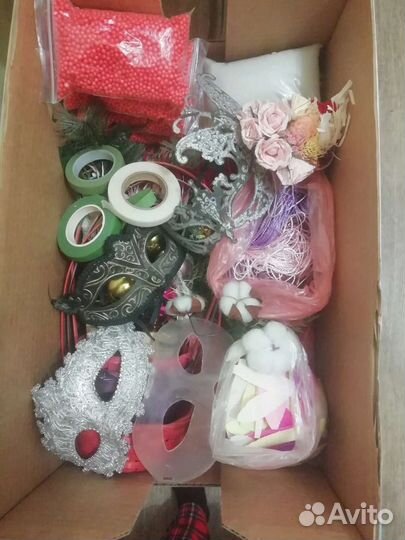 Гофрированная, креп бумага, корзины, сизаль