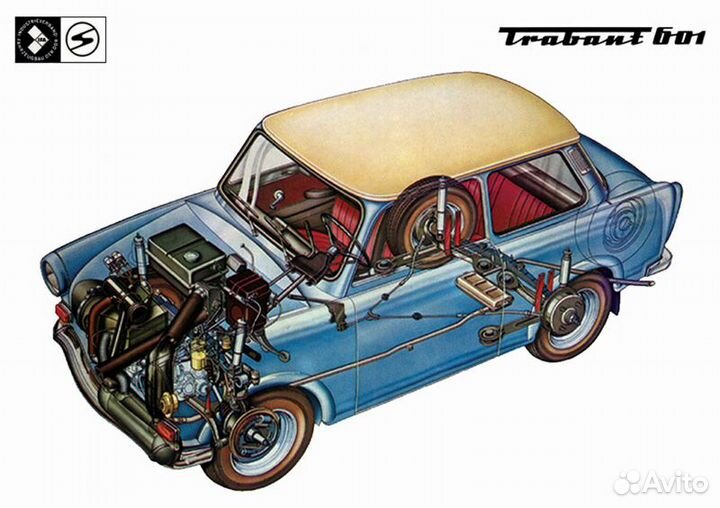 Техническая Литература Trabant P601