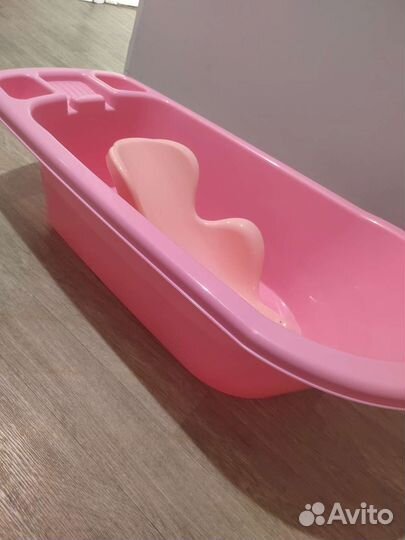 Ванночка для купания с горкой