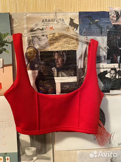 Топ носила поверх рубашки 42-44