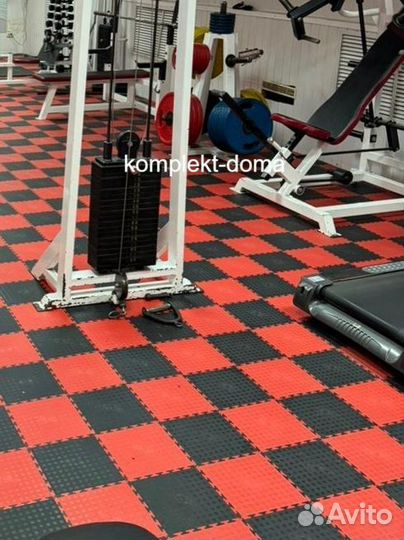 Модульный пол в Гараж