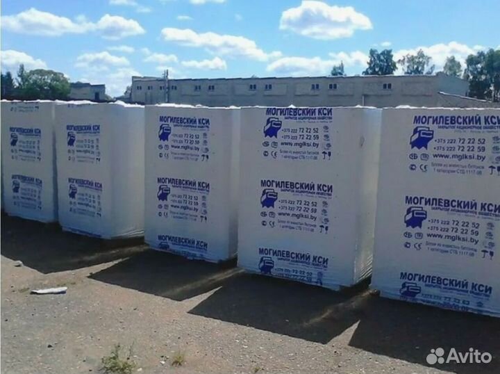Газобетонные блоки (газоблоки), пеноблоки Беларусь