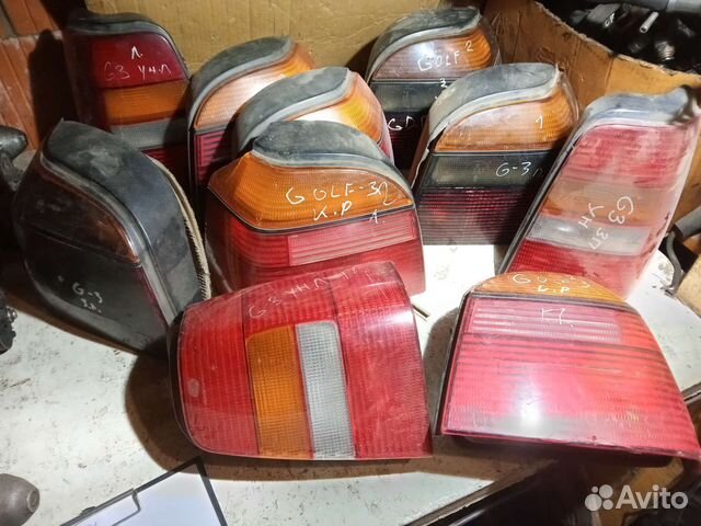 Задние фонари на golf3