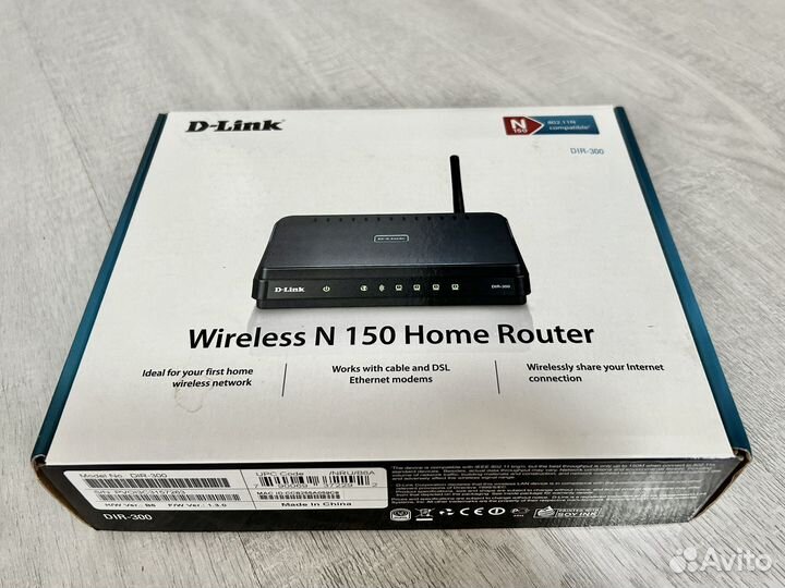 Wifi роутер D-LinK DIR-300 Wireless N 150