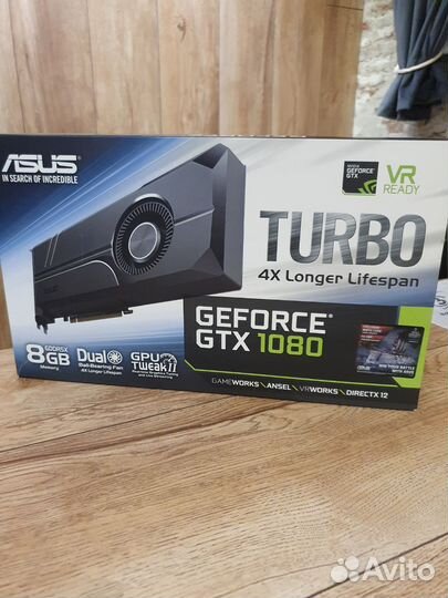 Видеокарта gtx 1080 asus turbo