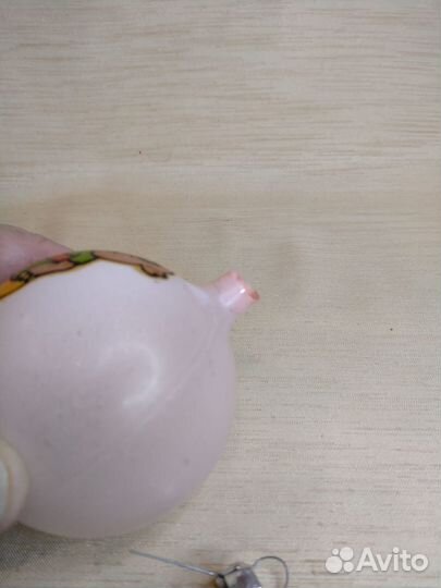 Ёлочный шар Бегемот/бегемотик Спартак