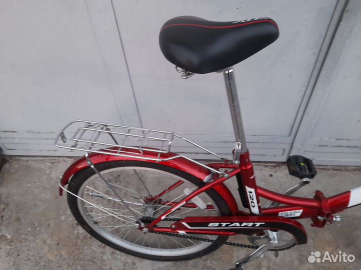 Велосипед складной 24колёса рост 140-180 см