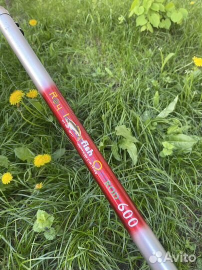 Удочка телескопическая 6 м с катушкой