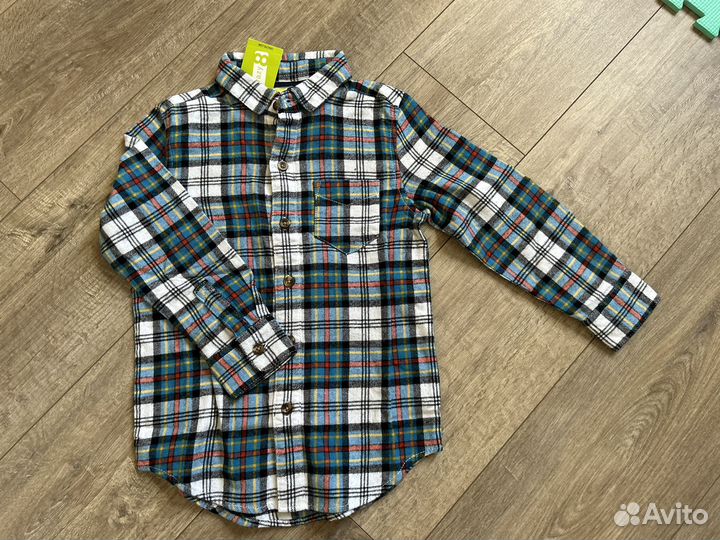 Рубашка фланелевая раз.4 года