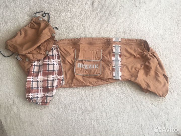 Дождевик для средней собаки