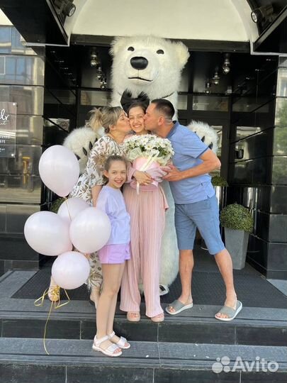 Белый Мишка Ростовые куклы.Праздники