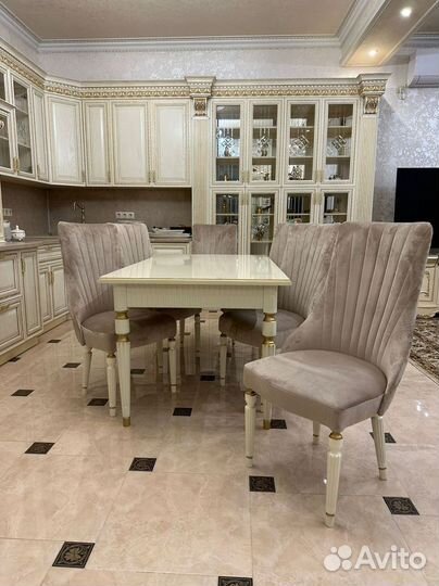 Стол, стулья набор. Доставка по всей России