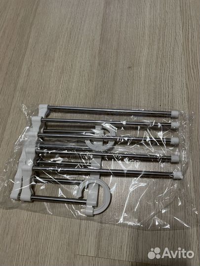 Вешалка-органайзер,для брюк и юбок 5в1