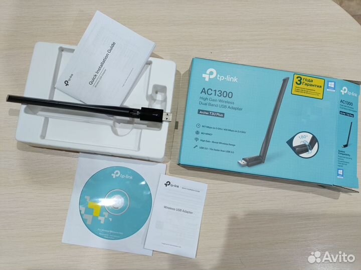 Wi fi адаптер Tp link Archer T3U Plus