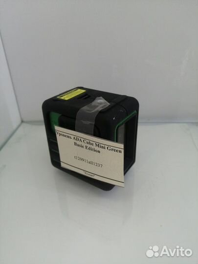 Уровень ADA Cube Mini Green Basic Edition
