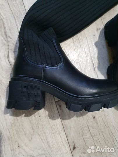 Сапоги ботфорты