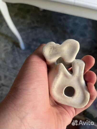 Львенок фарфор статуэтка