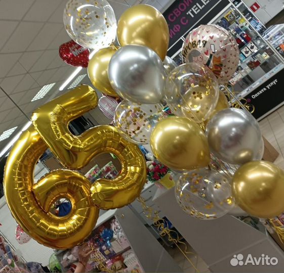 Шары гелевые, воздушные