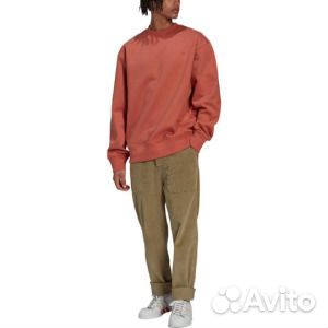 Худи Adidas originals Logo HK0308, оранжевый