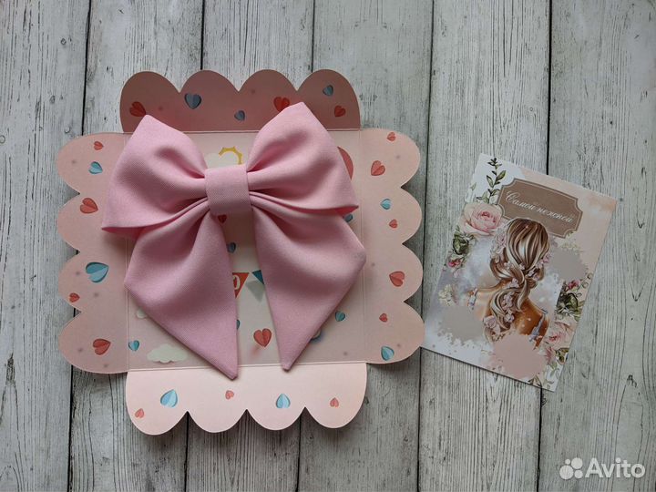 Банты заколки для волос Family look мама дочка