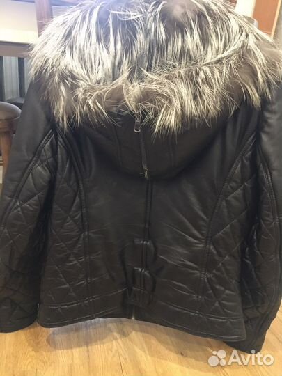 Куртка кожаная