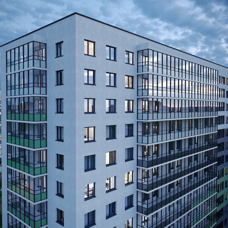 1-к. квартира, 35,9 м², 12/12 эт.