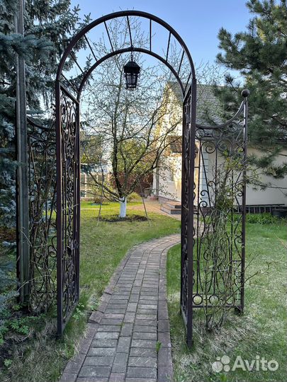 Садовая арка, пергала кованная, пергола