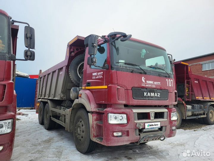 Самосвал 16 м³ КАМАЗ 6580, 2022