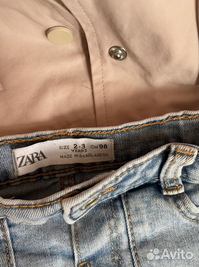 Ветровка zara 92 джинсы zara 98