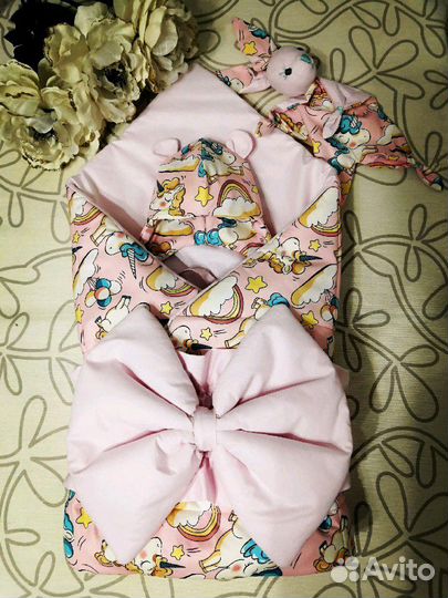 Летний,зимний,осенний одеяло-конверт