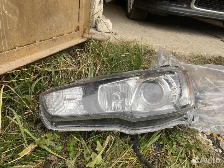 Фары лансер 10 bi-ксенон п.руль