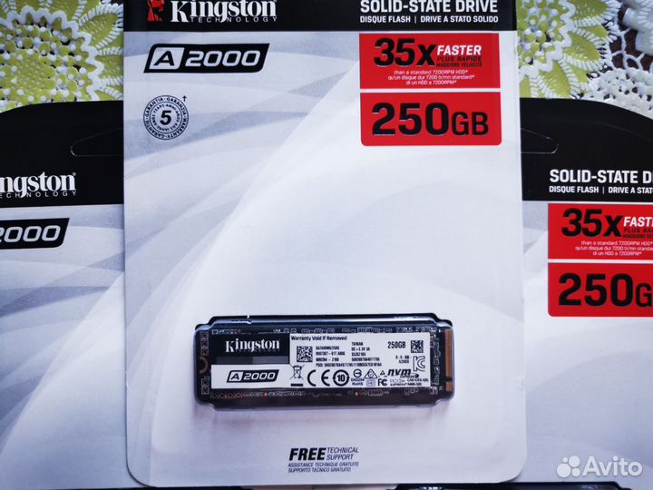 Ssd m2 Kingston a2000 250gb