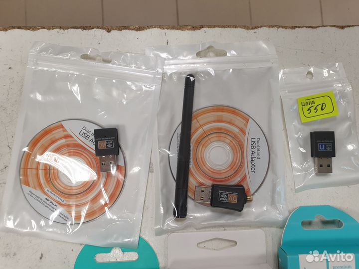 Провода AUX, type-C, WiFi, hdmi+VGA Новые