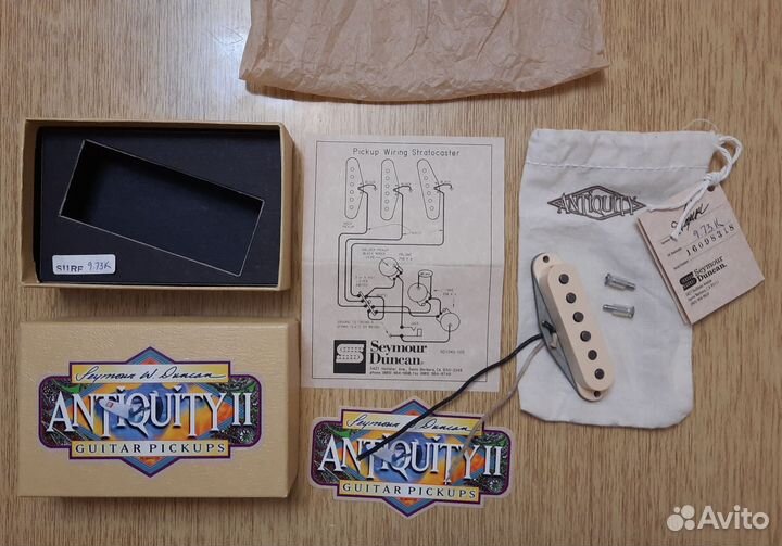 Seymour Duncan Antiquity II 60's Surfer Bridge