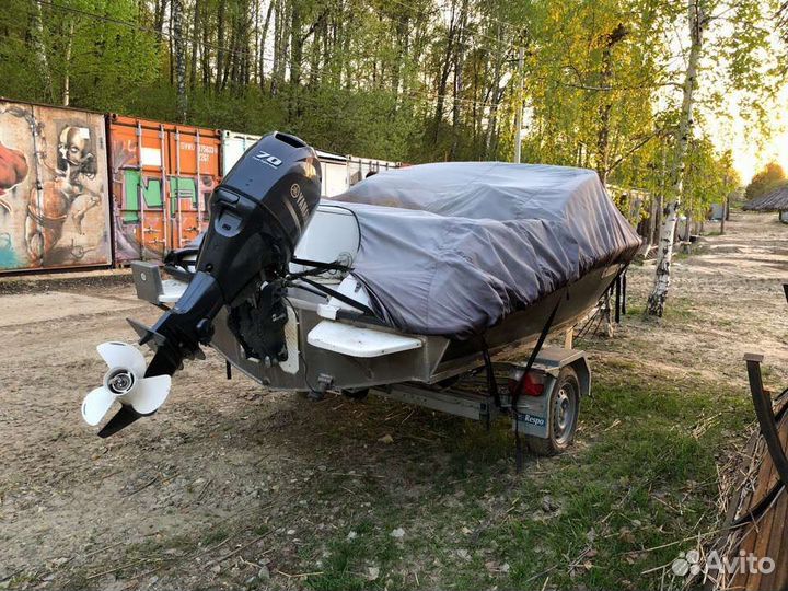 Продам катер с двигателем и прицепом