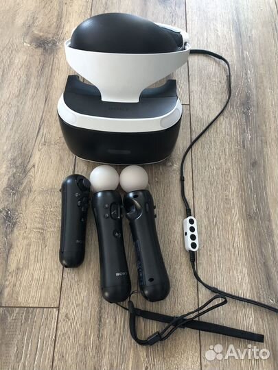 Шлем sony ps4 vr весь комплект