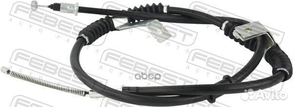 Трос ручного тормоза правый 10100J200LH Febest