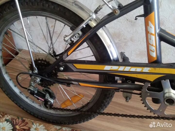 Велосипед взрослый,раскладной Стелс с насосом