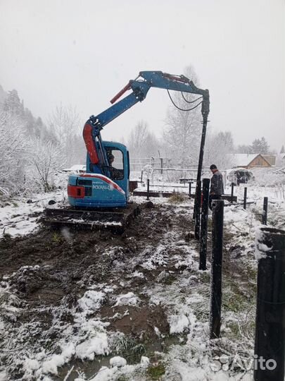 Оголовки для винтовых свай