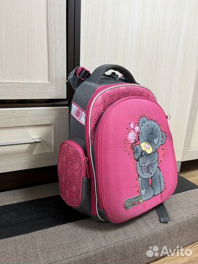 Рюкзак с ортопедической спинкой для девочки