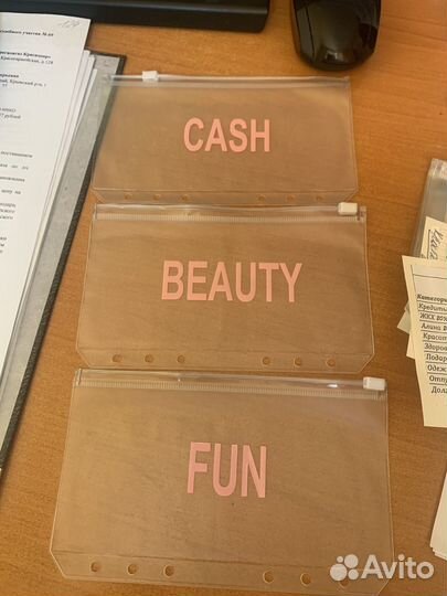 Конверты для байндера