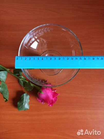 Ваза конфетница на ножке СССР